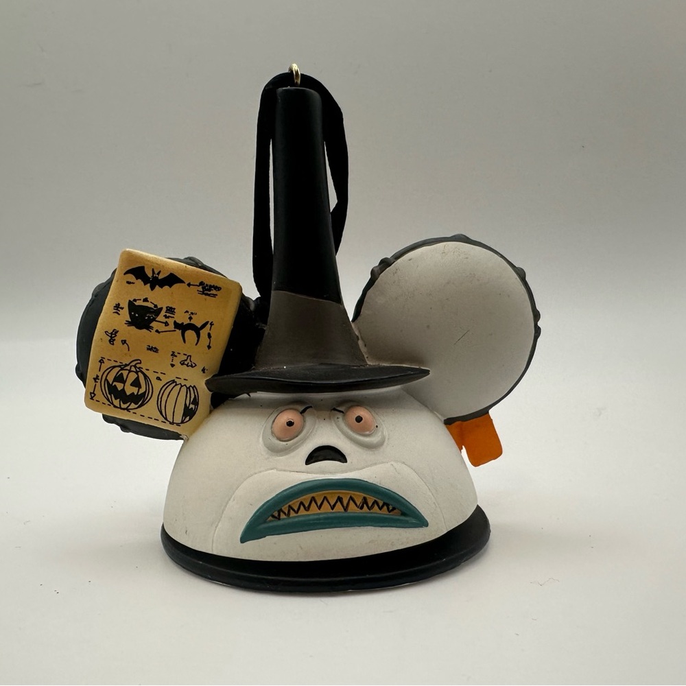 Disney Parks Nightmare Before Christmas Mayor Spinning Mickey Hat Ornament